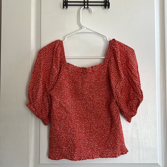 Lot of 2 - NWT - Loft Puffy Sleeves Tops - Picture 6 of 8